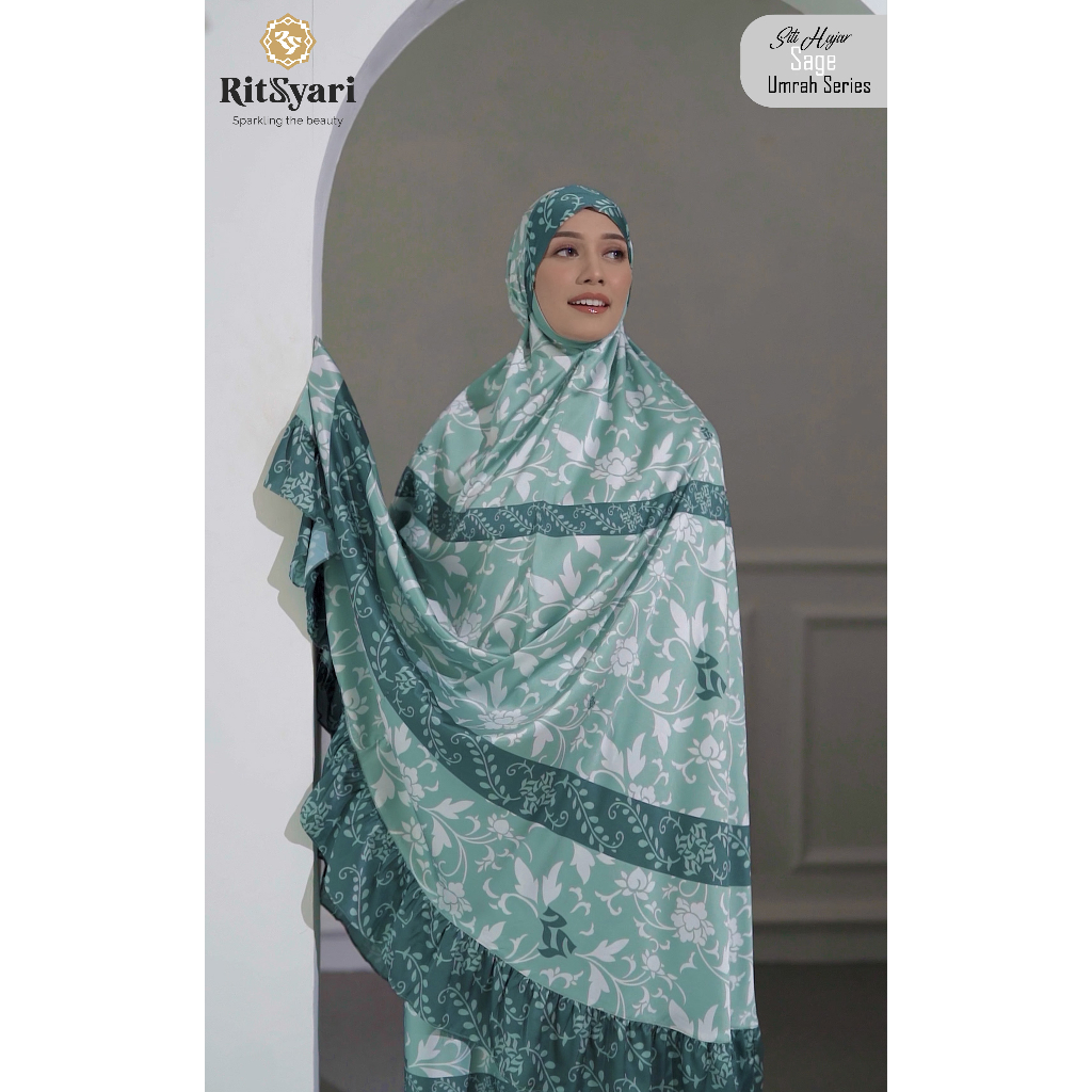 Jual RITZ SYARI - MUKENA SITI HAJAR PREMIUM “UMROH SERIES” | Shopee ...