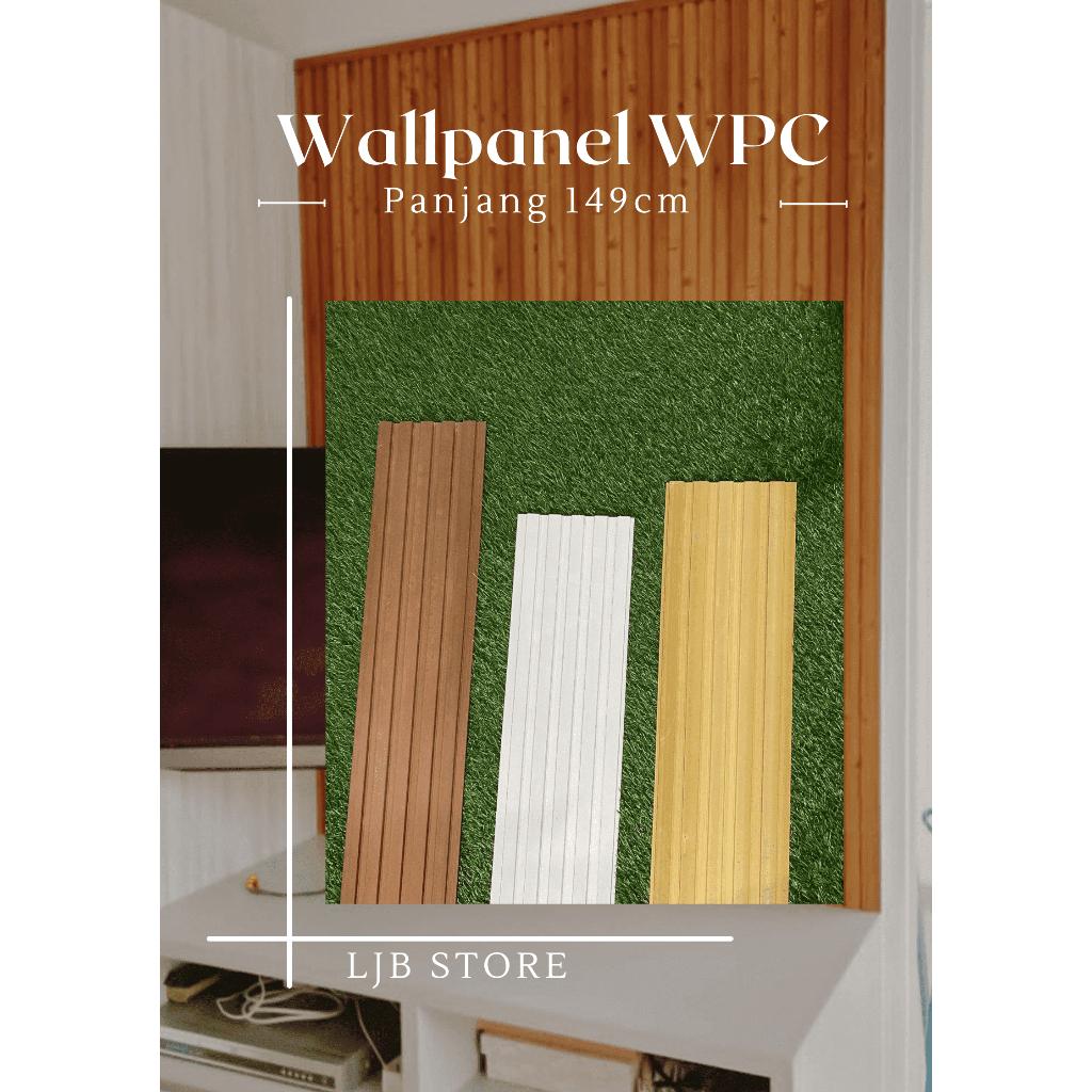 Jual Wallpanel Wpc Hiasan Dinding Wood Panel Wall Panel Shopee Indonesia