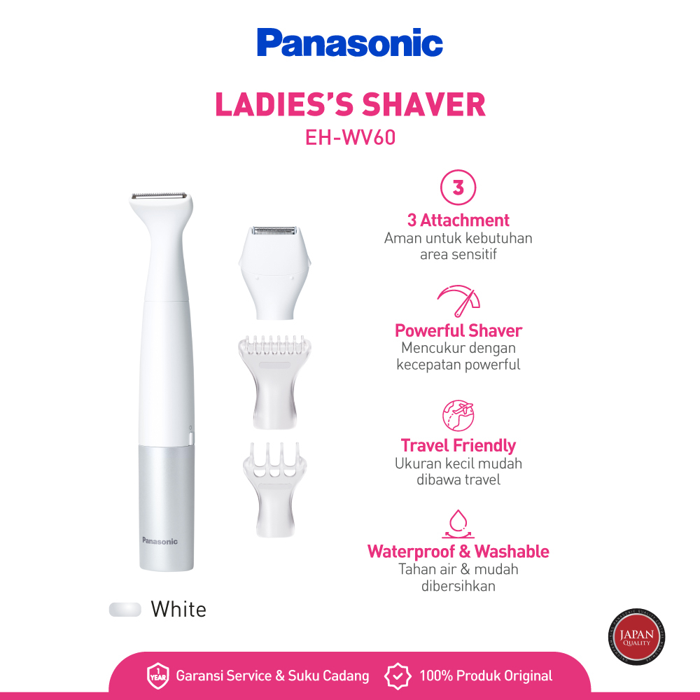 Jual Panasonic ESWV60S201 Ladies Bikini Hair Removal Sensitive Area