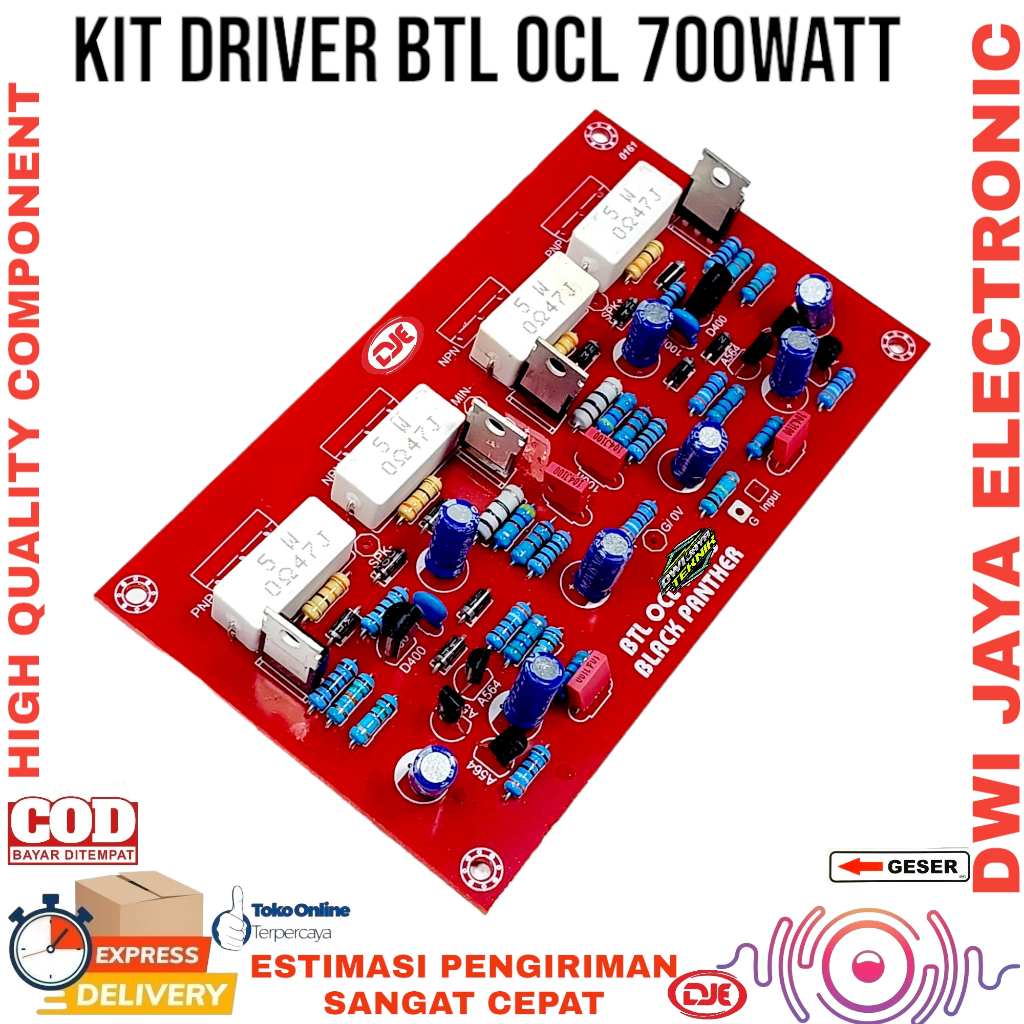 Jual Kit Driver BTL OCL 700watt | Shopee Indonesia
