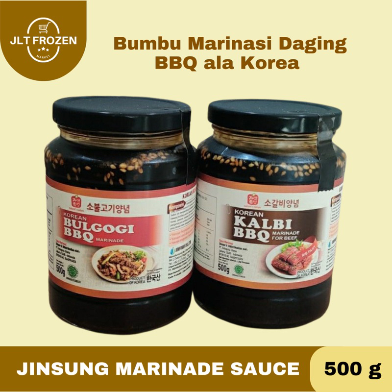 Jual Jinsung Marinade Sauce / Saus Marinasi BBQ / Saus Korean BBQ ...