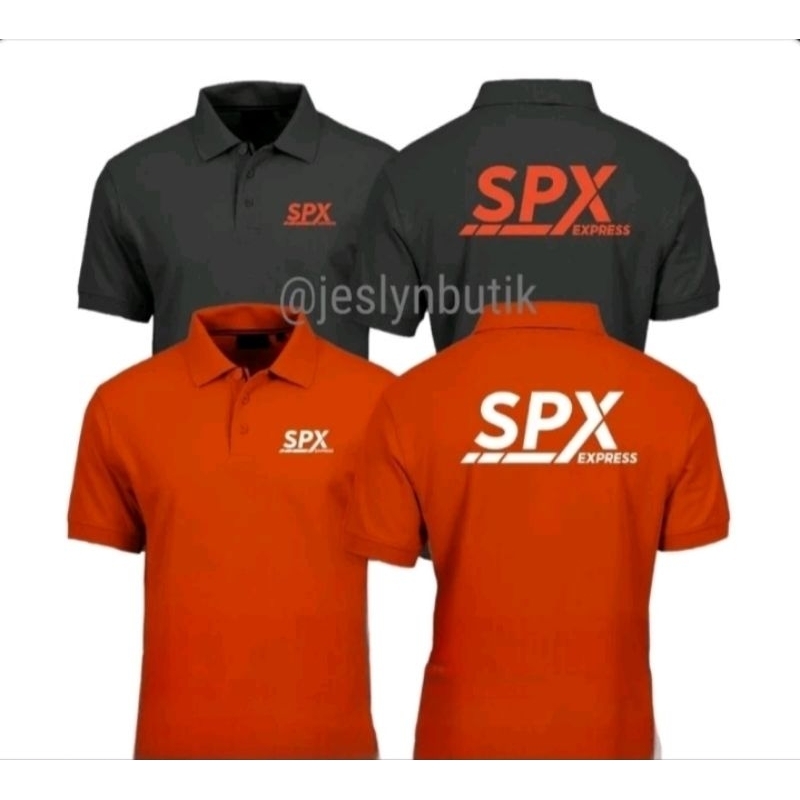 Jual KAOS POLO TSHIRT LOGO SPX EXPRESS LOGO BARU | Shopee Indonesia