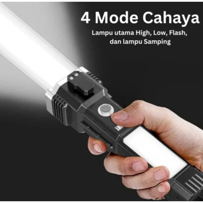 Jual Senter LED 5 in 1 / Senter Multifungsi dan Tahan Lama / ultimate ...