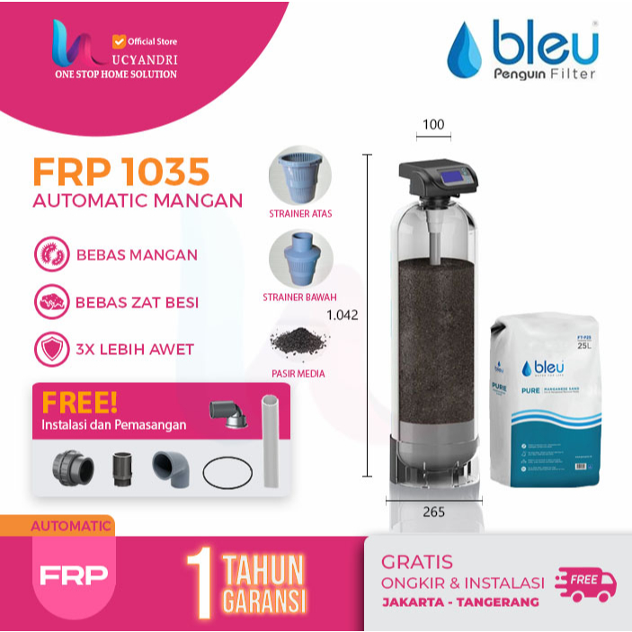 Jual Filter Air FRP 1035 AS Auto & Manual Penguin Bleu Manganese| Free ...