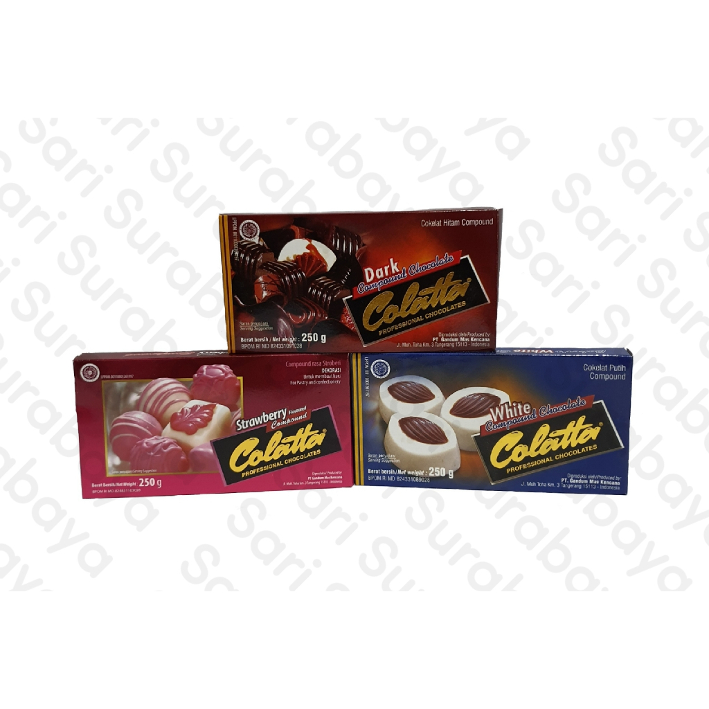 Jual Colatta Compound Chocolate 250 gr All Variant | Shopee Indonesia