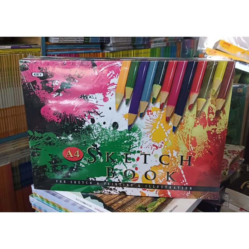 Jual BUKU GAMBAR SKETCH BOOK UKURAN A4 | Shopee Indonesia