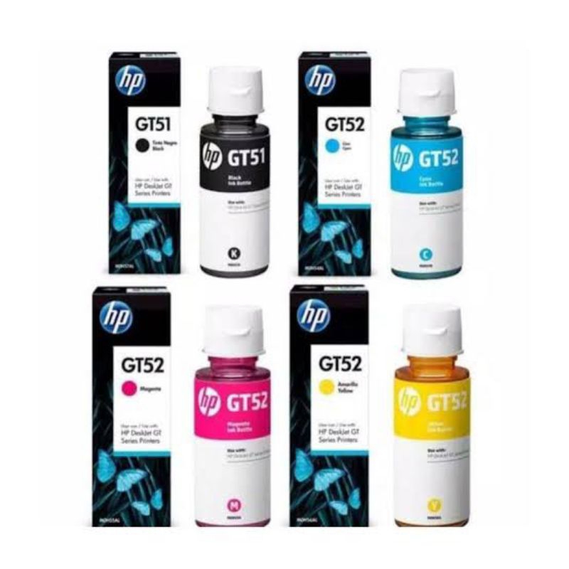 Jual Paket Tinta Hp Gt Gt Black Color Original Series Ink Tank