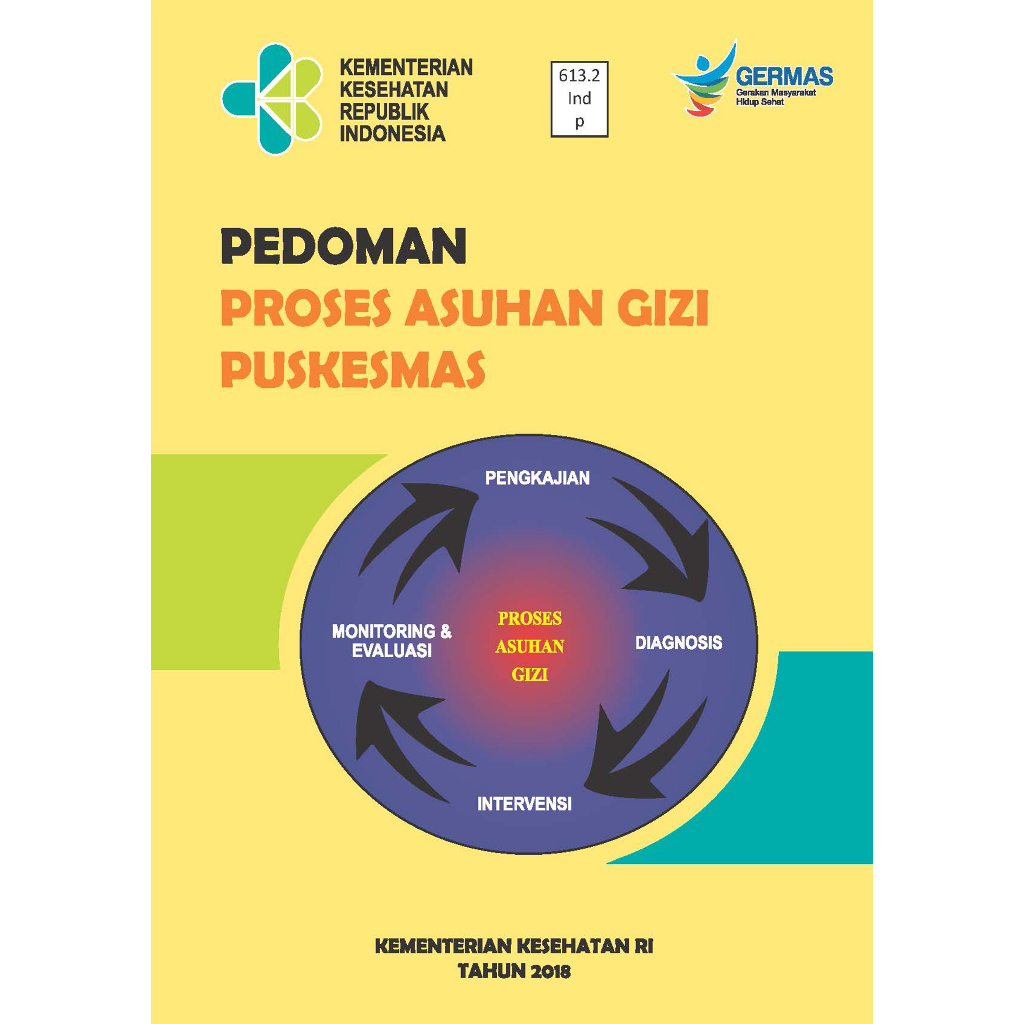 Jual Buku Pedoman Proses Asuhan Gizi Puskesmas Dari Kemkes Ri 2018 Shopee Indonesia 0162