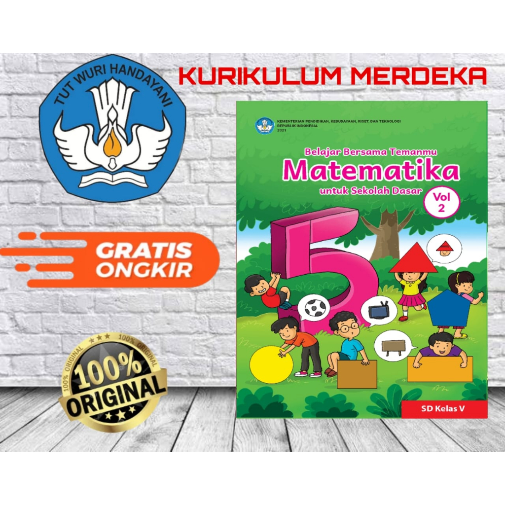 Jual Buku Paket Siswa Matematika Vol 2 Belajar Bersama Temanmu SD Kelas ...