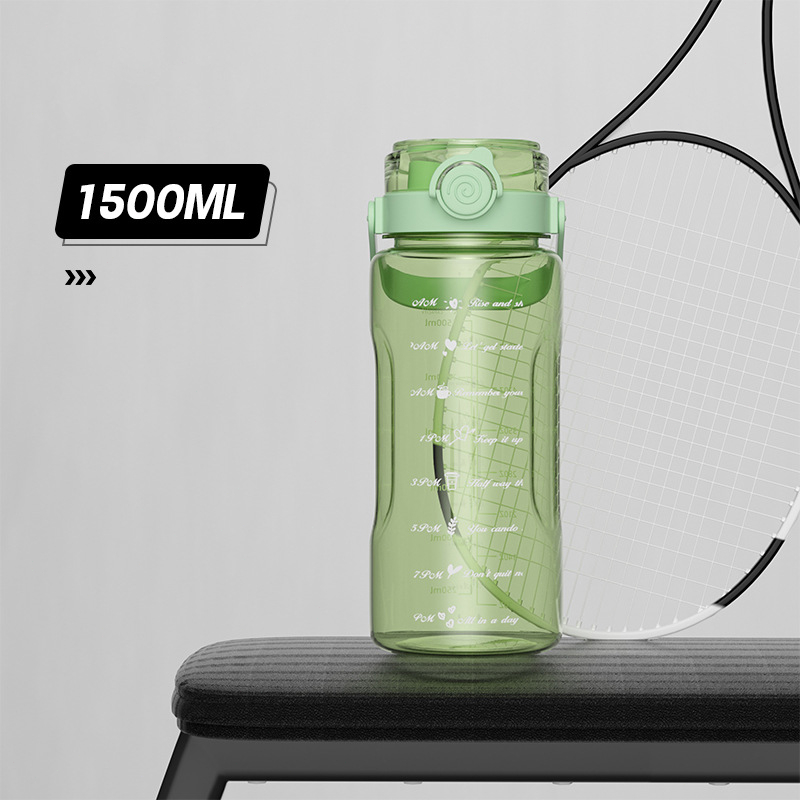 Jual Botol Minum 1500ml & 2000ml Botol Transparan Botol Olahraga Botol ...