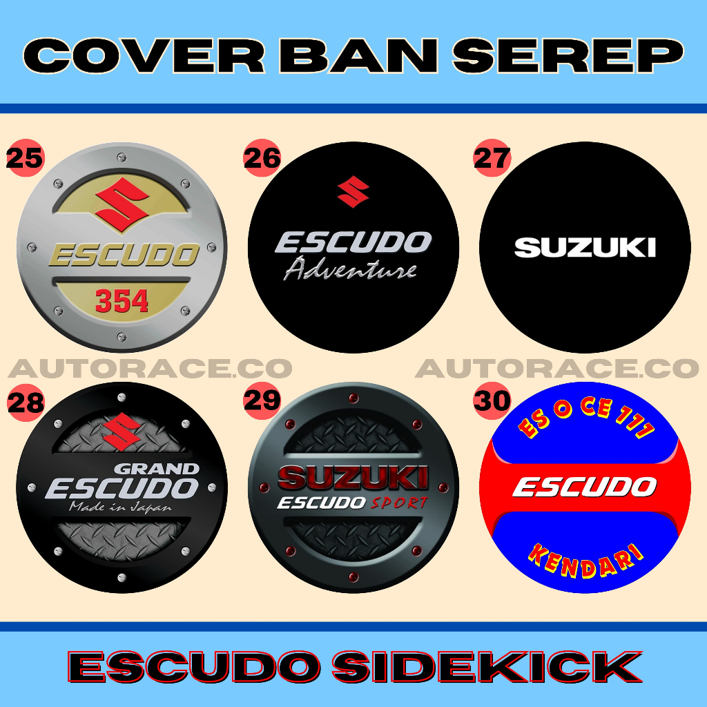 Jual Sarung Ban Serep Escudo Cover Ban Serep Escudo Shopee Indonesia