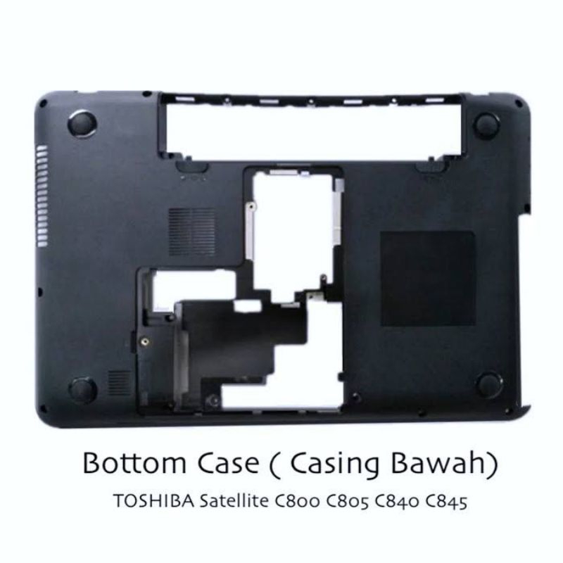 Jual Casing laptop toshiba c800 c840 c800d L800 L840d normal tanpa ...