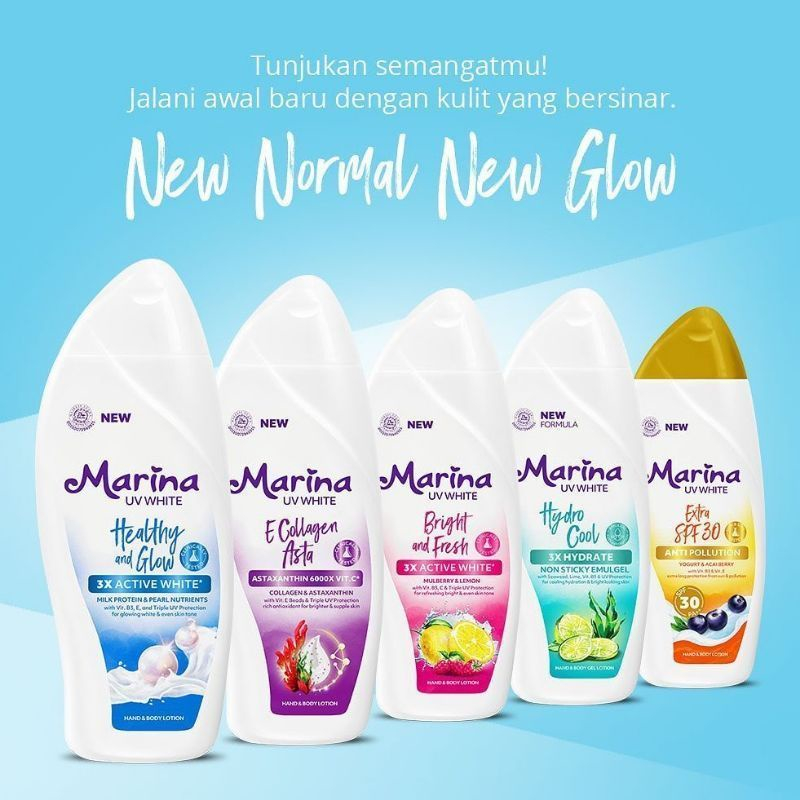 Jual Marina Hand Body Lotion Superfood Whitening Mencerahkan