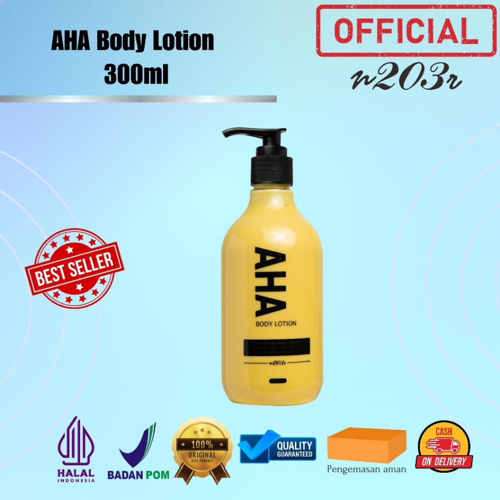 Jual AHA Body Lotion Pemutih N203R Shopee Indonesia