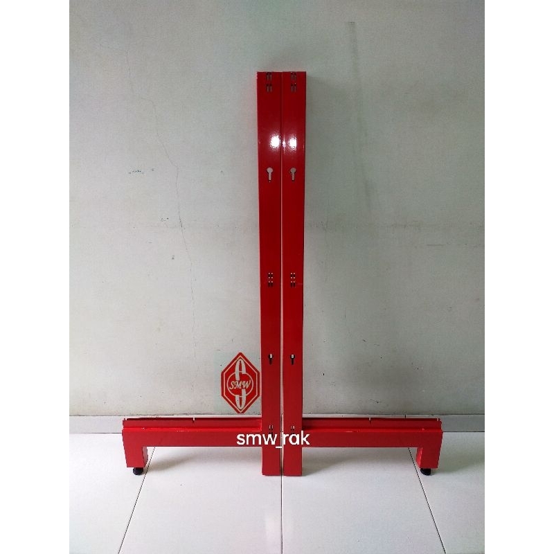 Jual Tiang Single Rak Gondola Supermarket/ Minimarket T.120xL.45cm ...