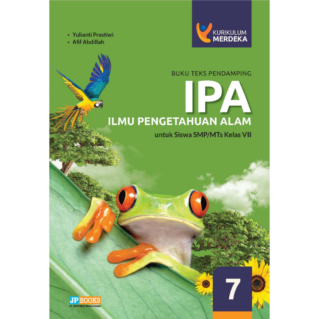 Jual Buku Siswa Pendamping Sekolah Jp Books Kurmer Smp Kelas 7