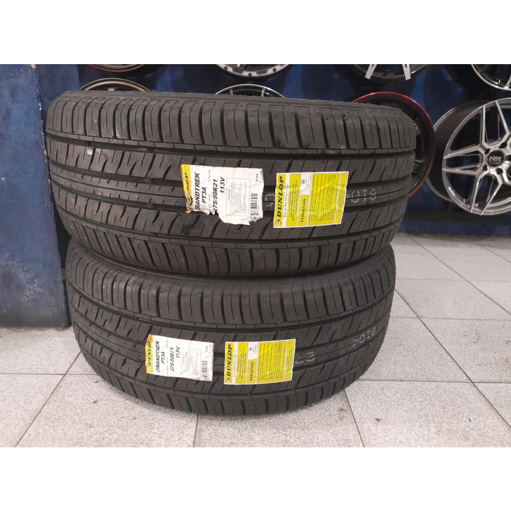 新車外し DUNLOP GRANDTREK PT3A 275/50R21 21インチ 4本 2016年製