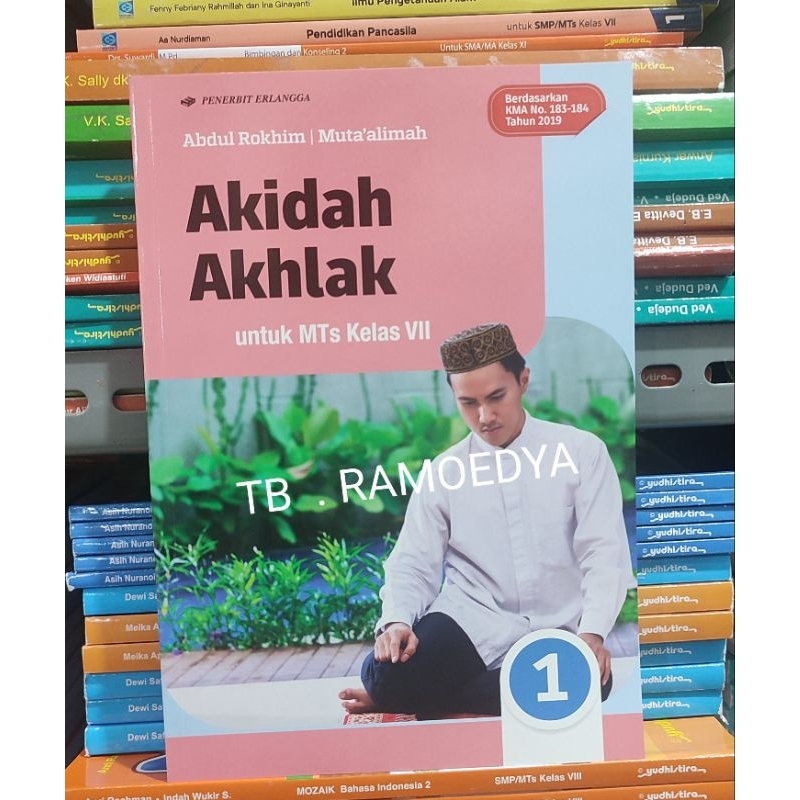 Jual Buku Akidah Akhlak MTs Kelas VII Penilaian Erlangga | Shopee Indonesia