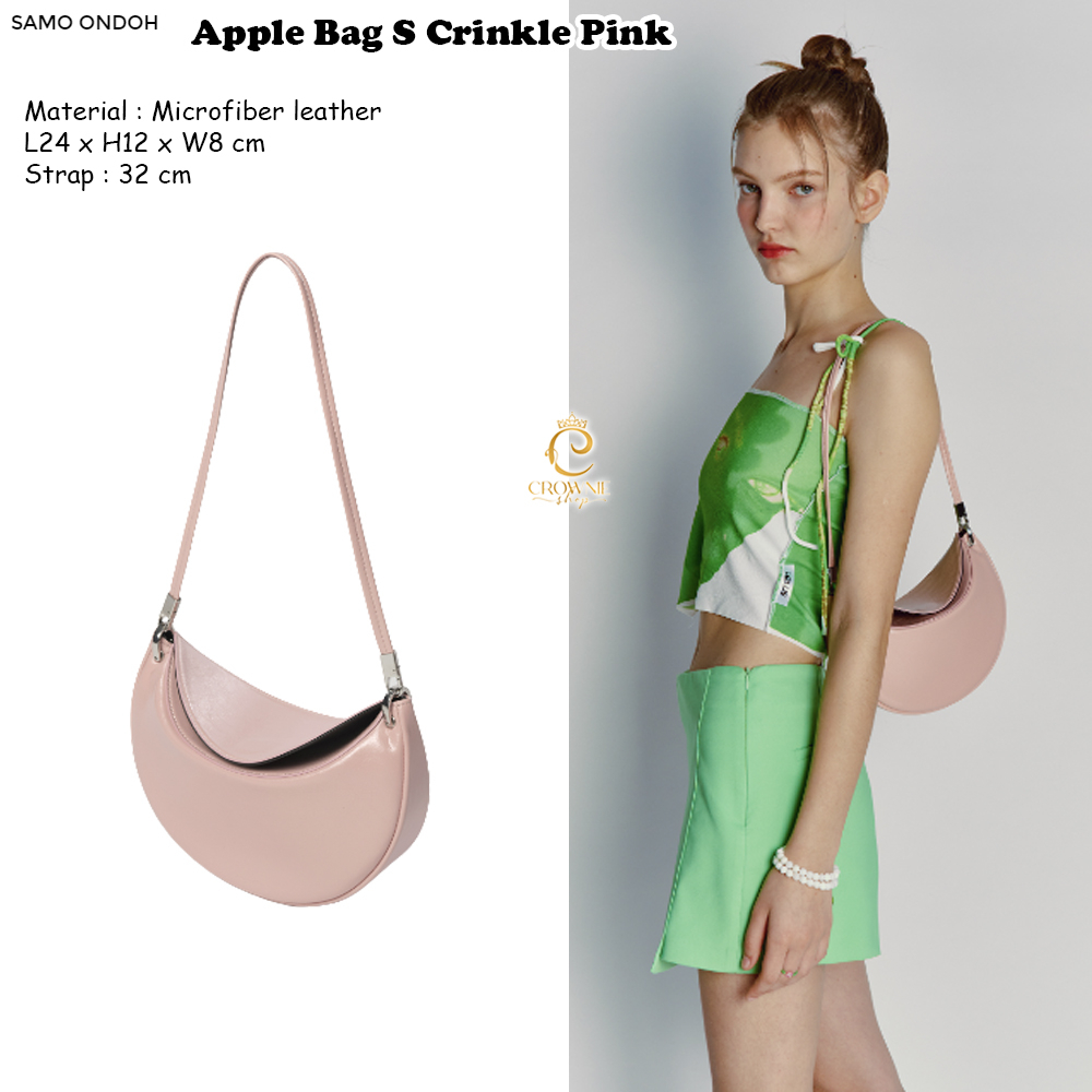 【SAMO ONDOH】 APPLE BAG S CRINKLE : FRENCH VANILLA apple bag S crinkle french vanilla