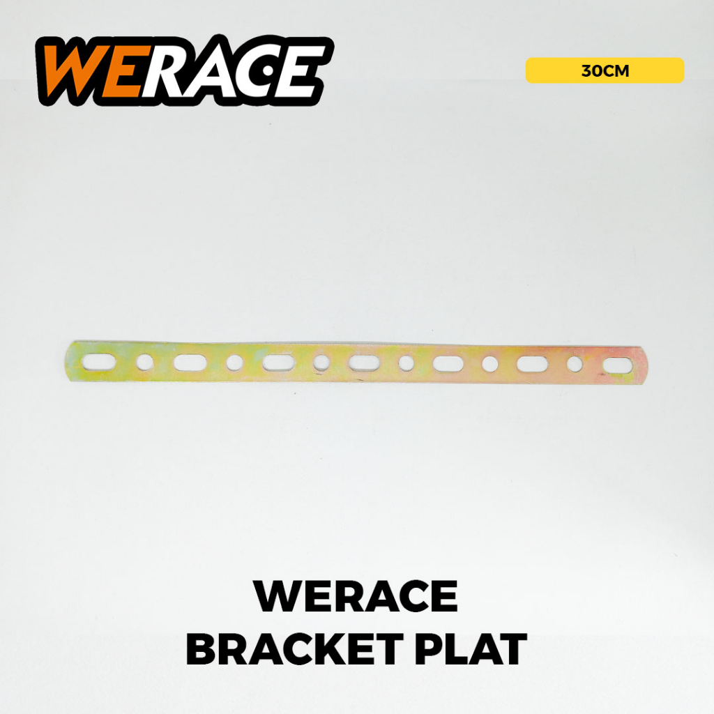 Jual WERACE Bracket Plat Breket Plat Besi Bolong Kuning Multifungsi ...