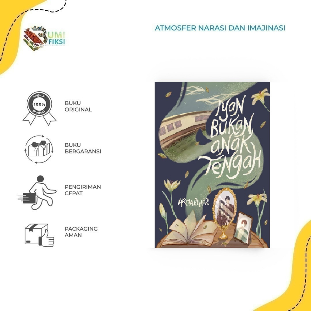 Jual [ Promo ] Buku Novel Iyan Bukan Anak Tengah - Armaraher - Akad ...