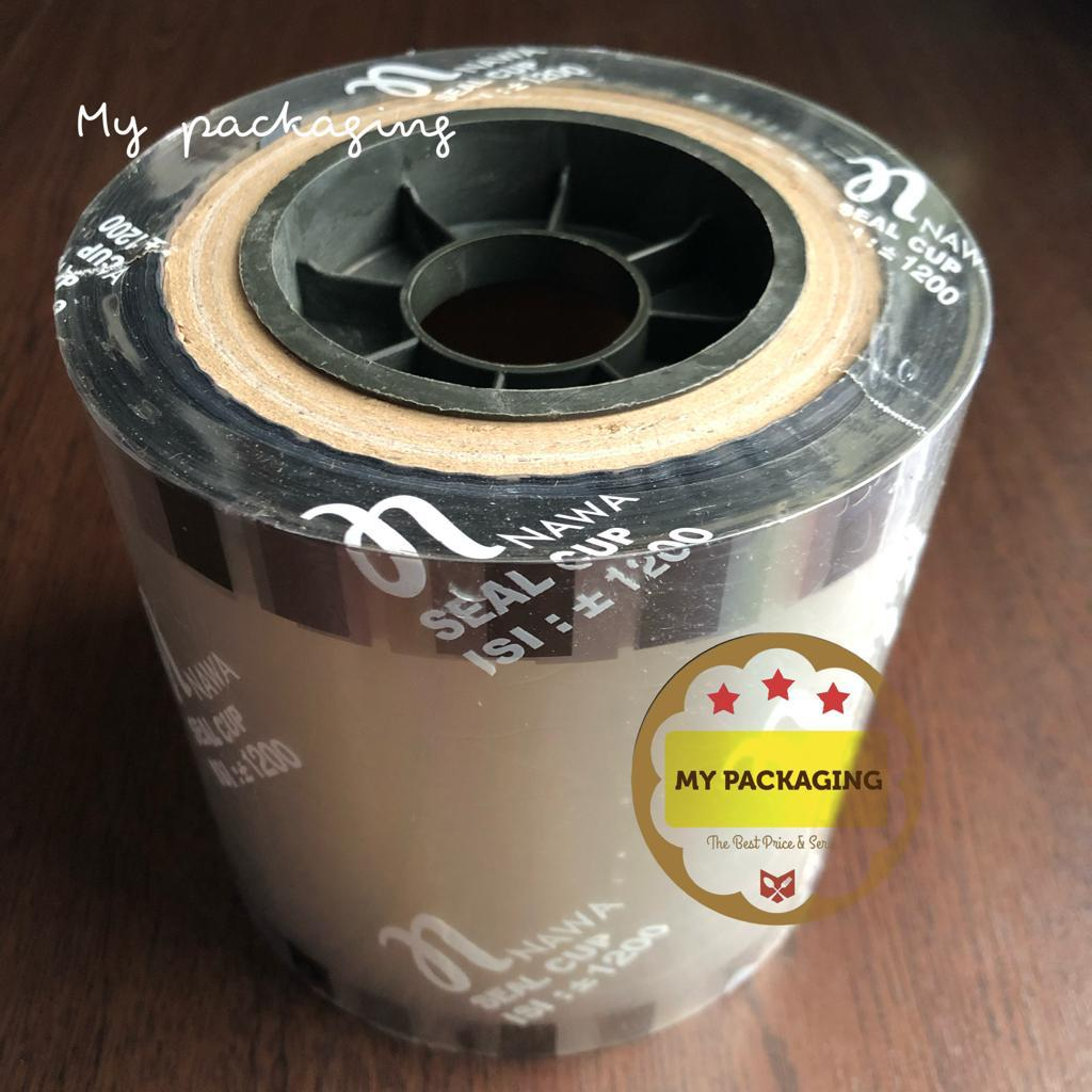 Jual Plastik lid seal cup sealer MOTIF BENING POLOS sensor / Tutup