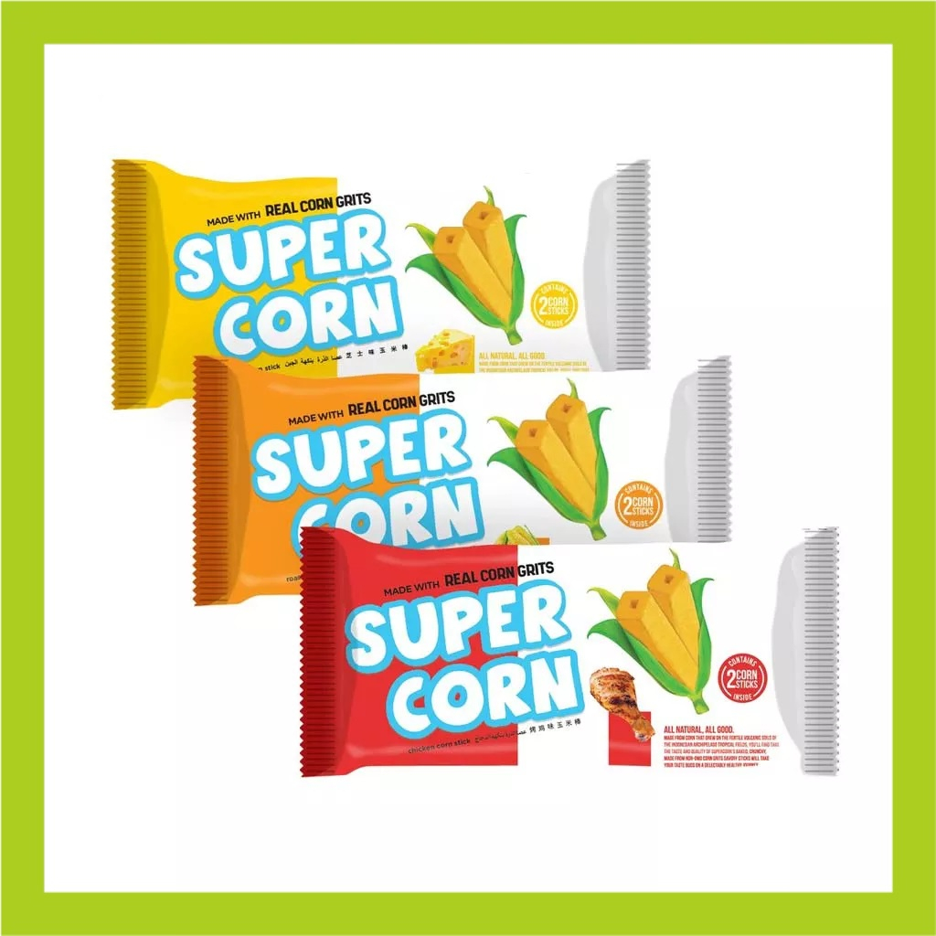 Jual SuperCorn Party Pack Stick Corn Cheese Chicken Corn Stick Cemilan ...