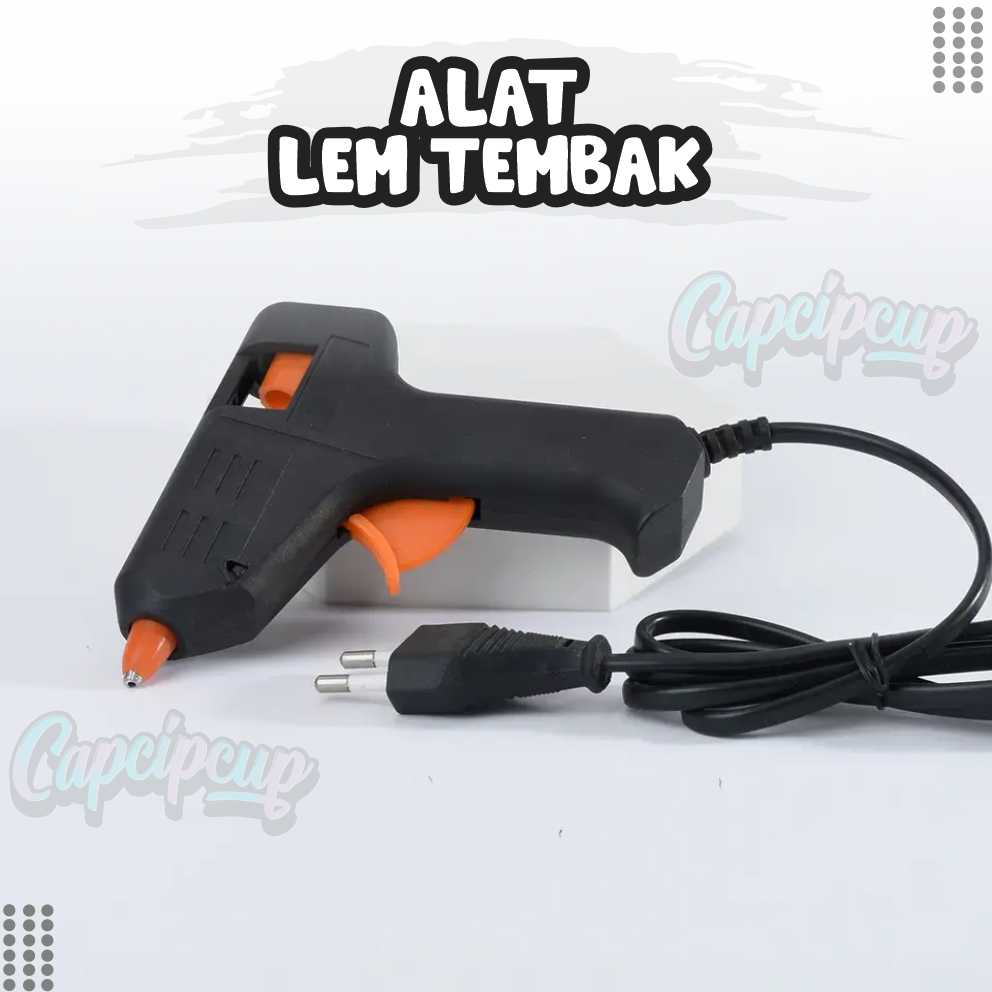 Jual Alat Lem Tembak Glue Gun W Hot Melt Glue Gun Watt Lem Tembak