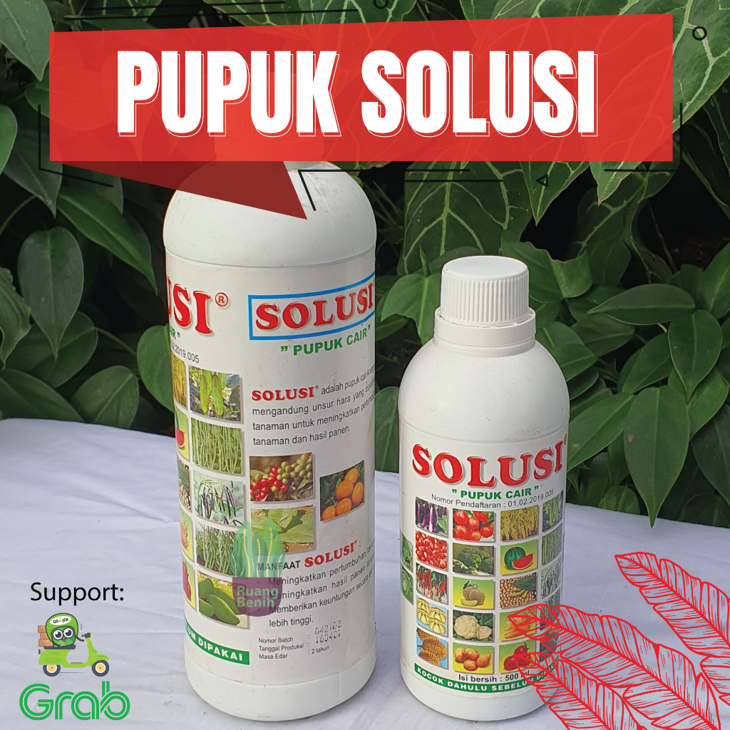 Jual Pupuk Organik Cair Solusi Hormon Penyubur Tanaman Sayuran Dan Buah ...