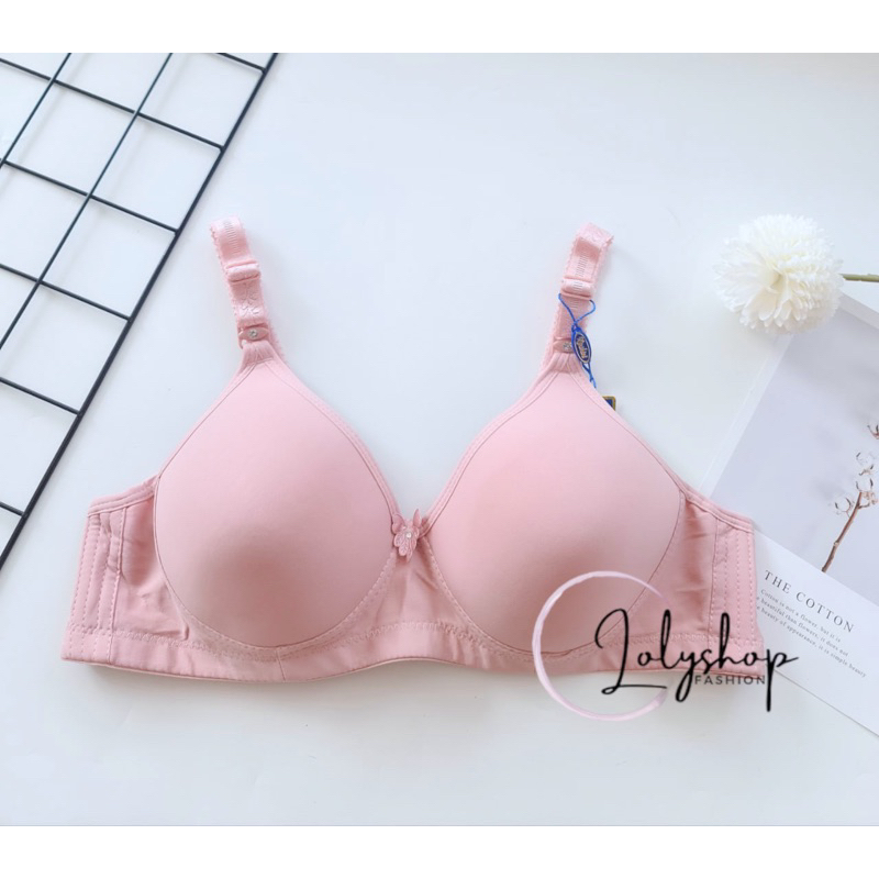 Jual BRA / BH WANITA 575 TANPA KAWAT UKURAN 36-42 KAIT 3 BRA LEMBUT ...