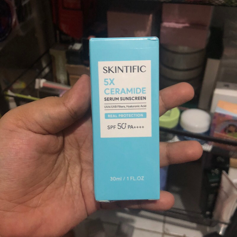 Jual SKINTIFIC 5X Ceramide Serum Sunscreen SPF50 PA++++ 30ml | Shopee ...