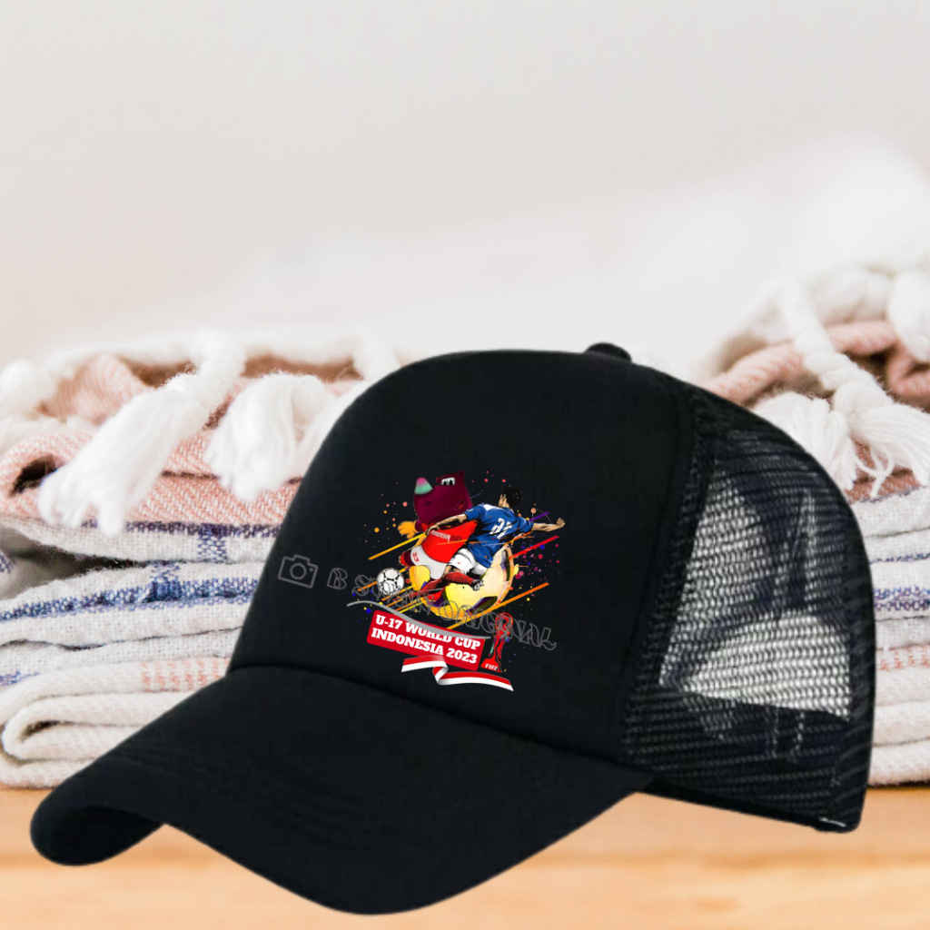 Jual Topi Jaring Jala Hat Trucker Maskot Fifa World Cup Piala Dunia U ...