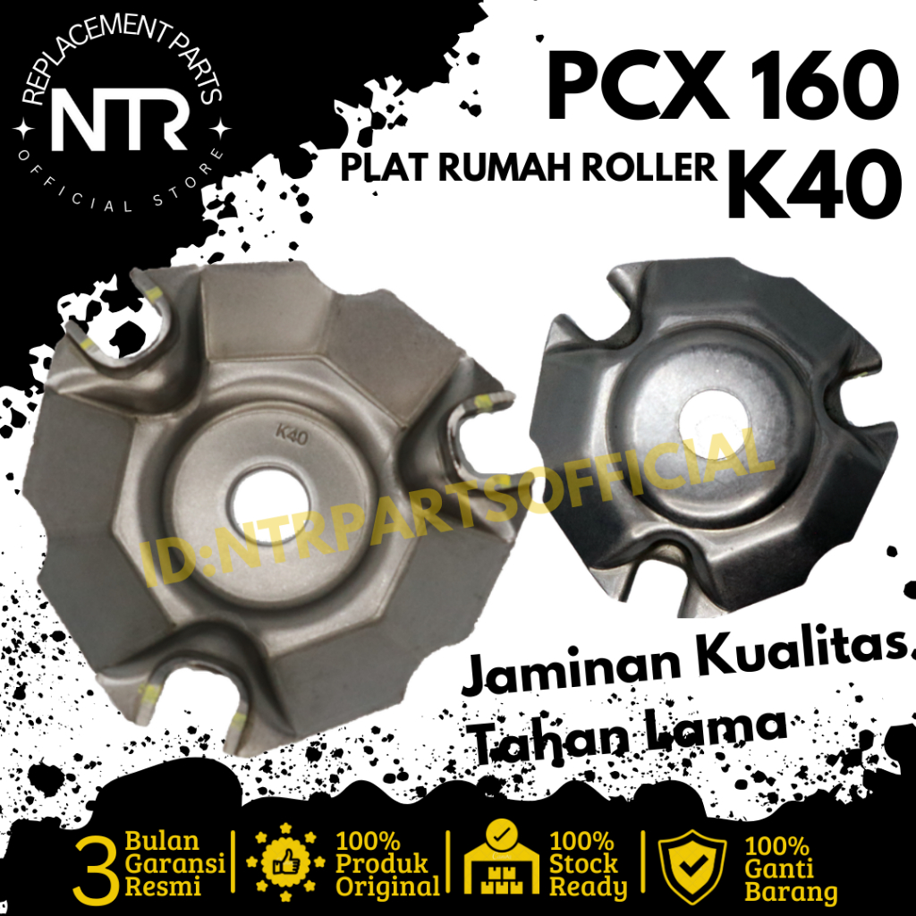 Jual PLATE RAMP - plat tutup rumah roller pcx 160 forza 125 k1z ...