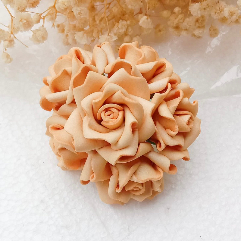Jual BUNGA SPONS ROSES BAHAN KERAJINAN | Shopee Indonesia