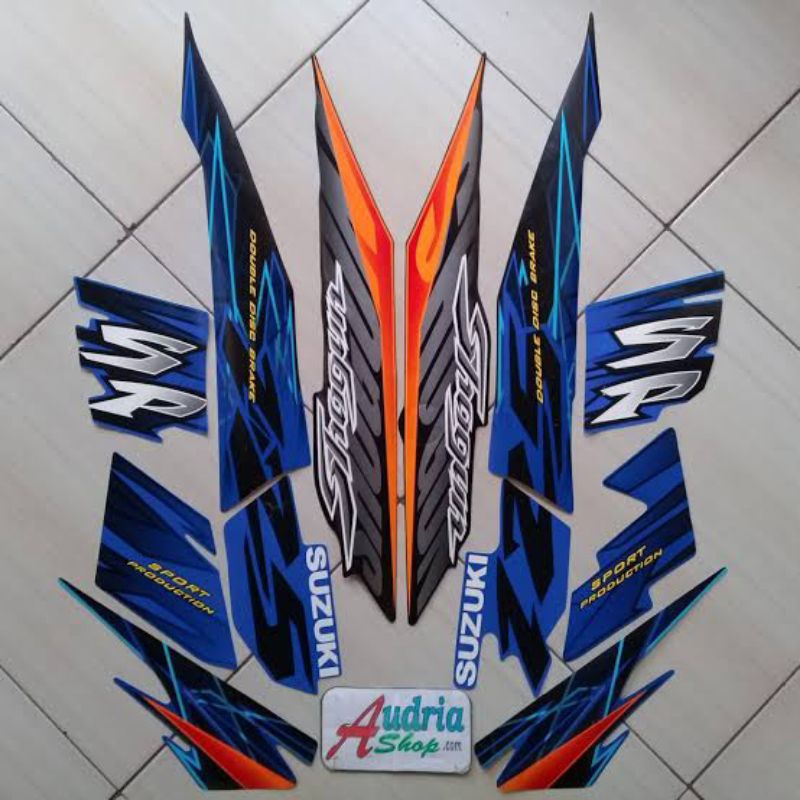 Jual Stiker Sticker Lis Les Polet Strip Stripping Emblem Full Suzuki Shogun Sp Lama Fd