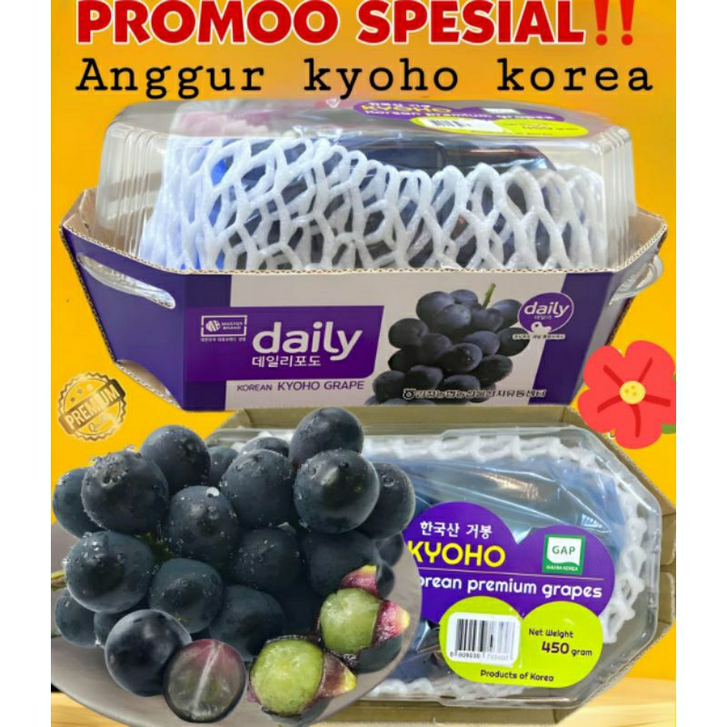 Jual anggur kyoho korea | Shopee Indonesia