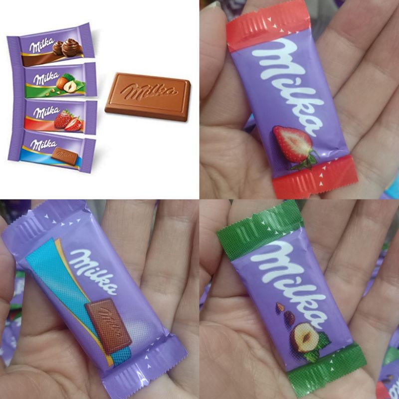 Jual Milka Chocolate 5g/biji Product Slovakia | Shopee Indonesia