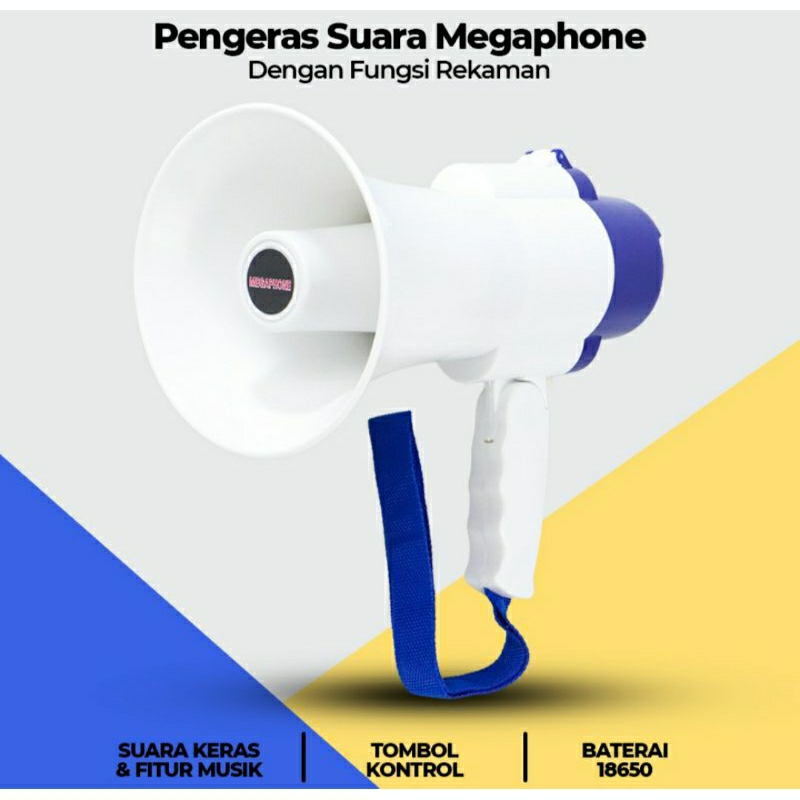 Jual Pengeras Suara Portable Toak Megaphone Toa Fungsi Perekam Suara