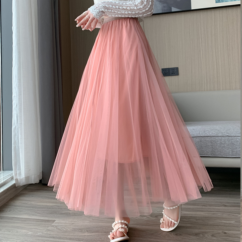 Jual Rok Tutu Panjang Wanita / Rok Midi / Long Skirt Pesta Wedding ...