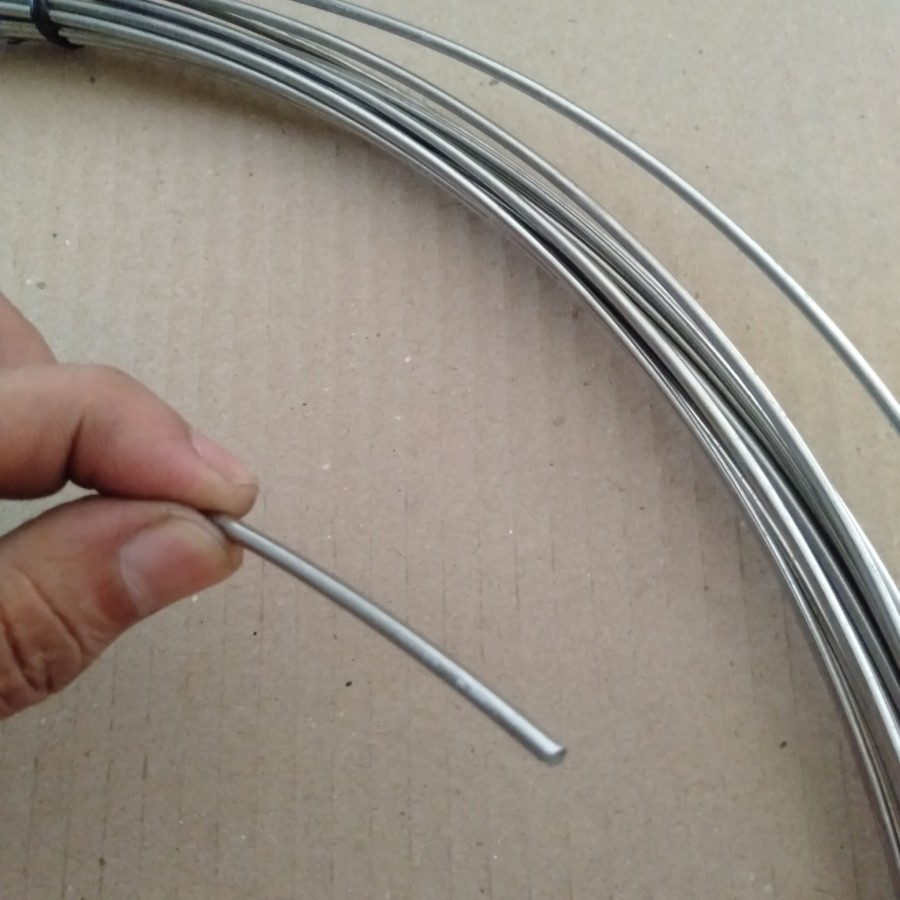 Jual kawat nikelin 3,00 mm niklin 3mm bulat 1 kg | Shopee Indonesia