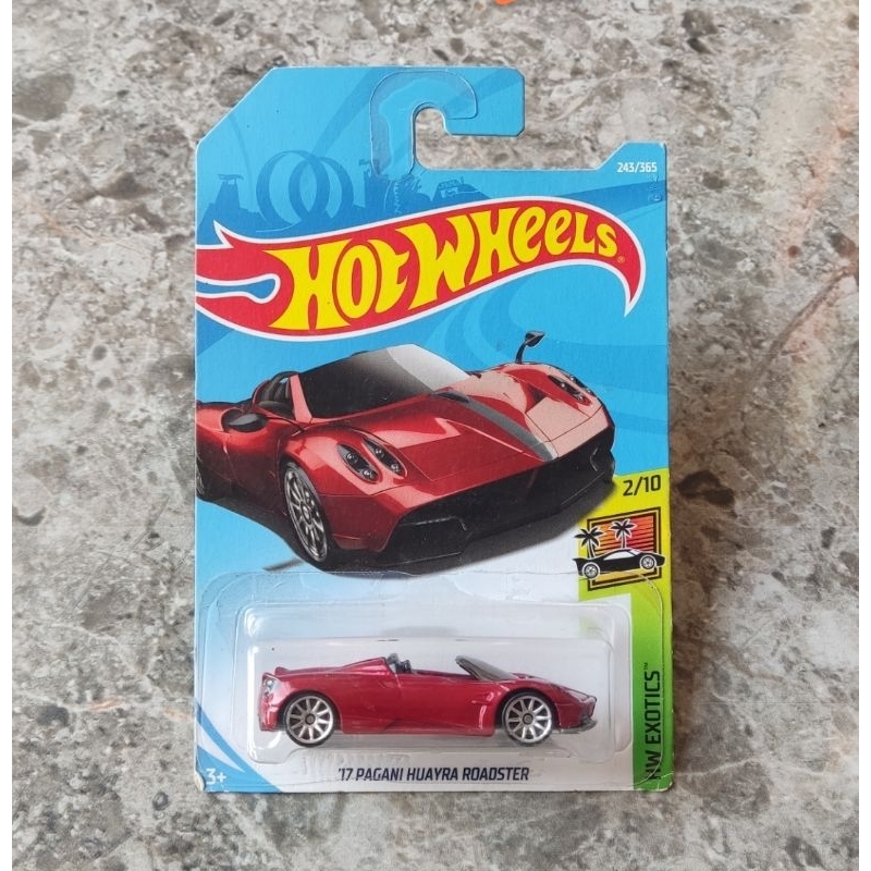 Jual Hot Wheels 17 Pagani Huayra Roadster Red Hw Exotics Shopee Indonesia 3327