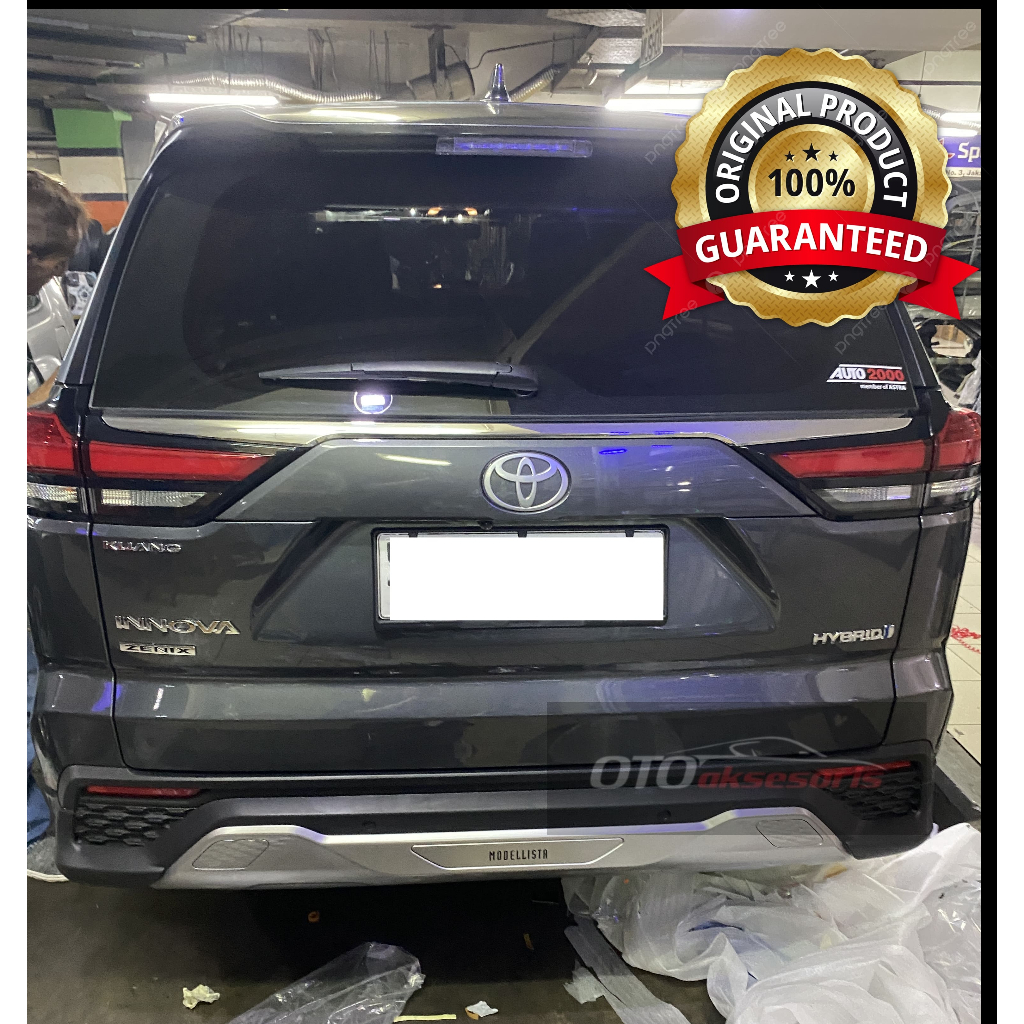 Jual Bodykit / Body Kit Innova Zenix Original Modellista Rear Bumper ...
