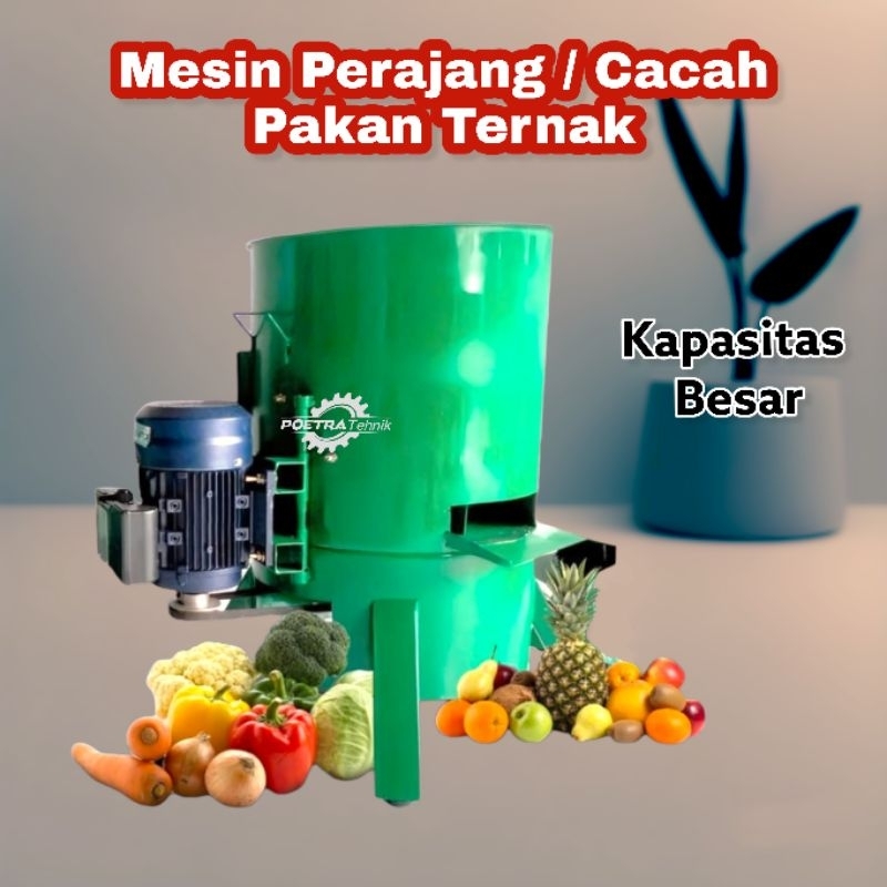 Jual Mesin Chopper Perajang Cacah Pakan Ternak - Alat Rajang Daun ...