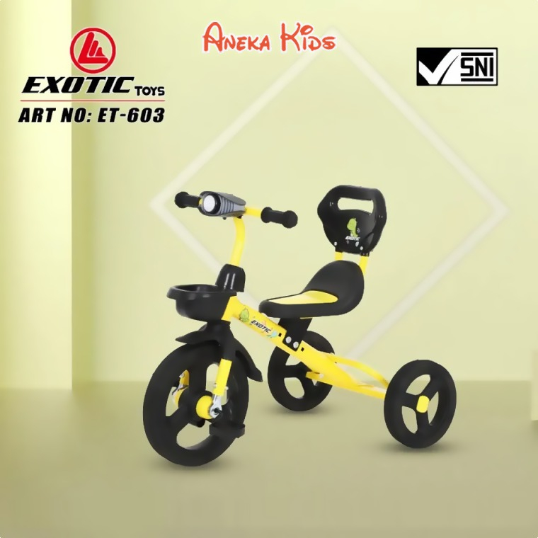 Jual SEPEDA ANAK RODA TIGA ET-603 | Shopee Indonesia