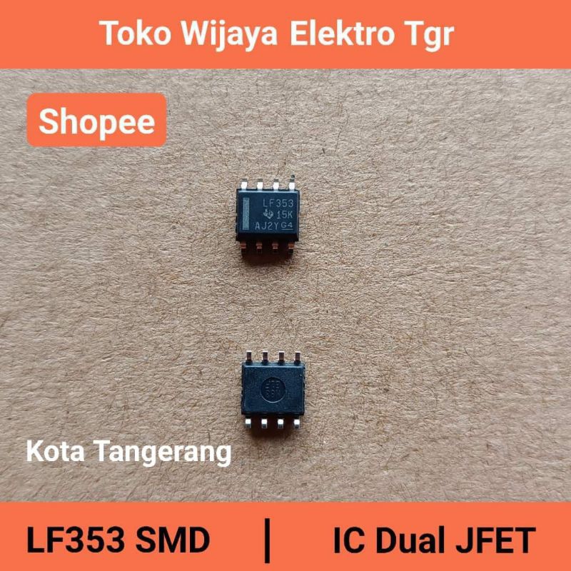 Jual Audio Sparepart| LF353 IC Smd 8 Pin | Shopee Indonesia