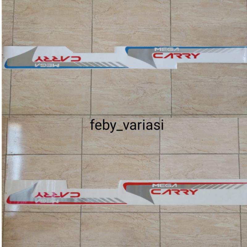 Jual Stiker list body mega carry / stiker pintu mega carry apv pick up ...