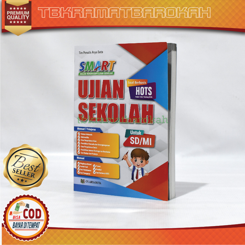 Jual Smart Buku Persiapan Ujian Sekolah Sd Mi Kelas Original