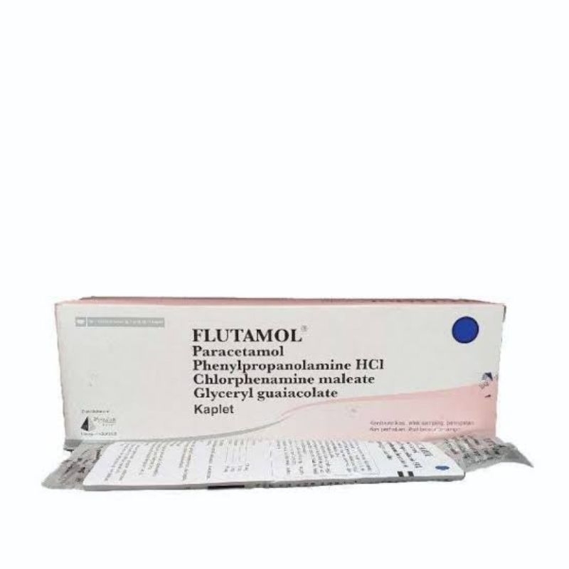 Jual FLUTAMOL TABLET ISI 10 TABLET/ OBAT BATUK DAN FLU TABLET | Shopee