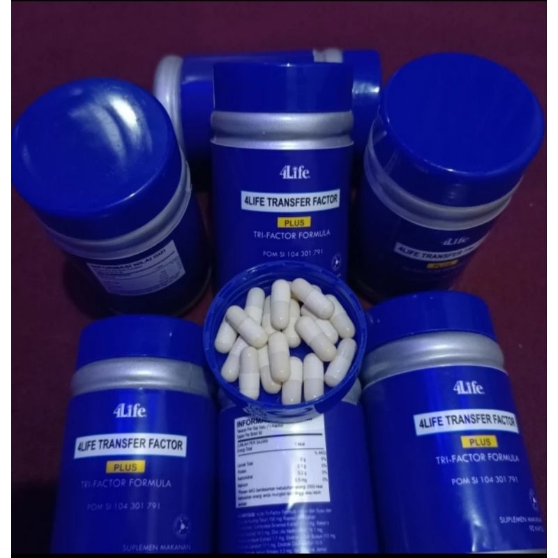 Jual 4Life Transfer Factor PLUS / TRI Factor Formula Asli Original ...