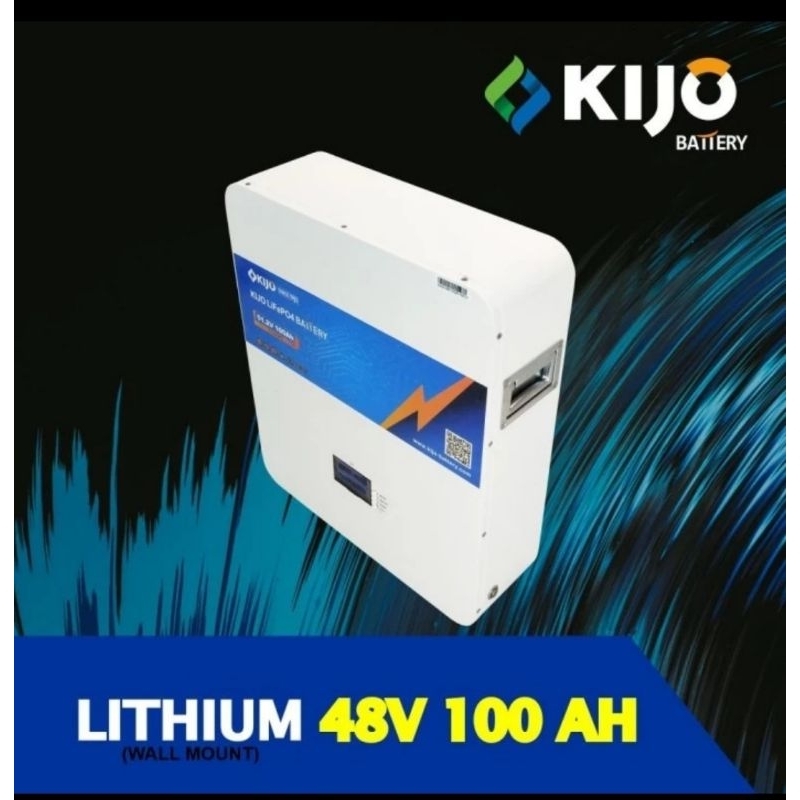 Jual Battery Vrla Kijo Lifepo V Ah Wall Mount Original Bergaransi Shopee Indonesia